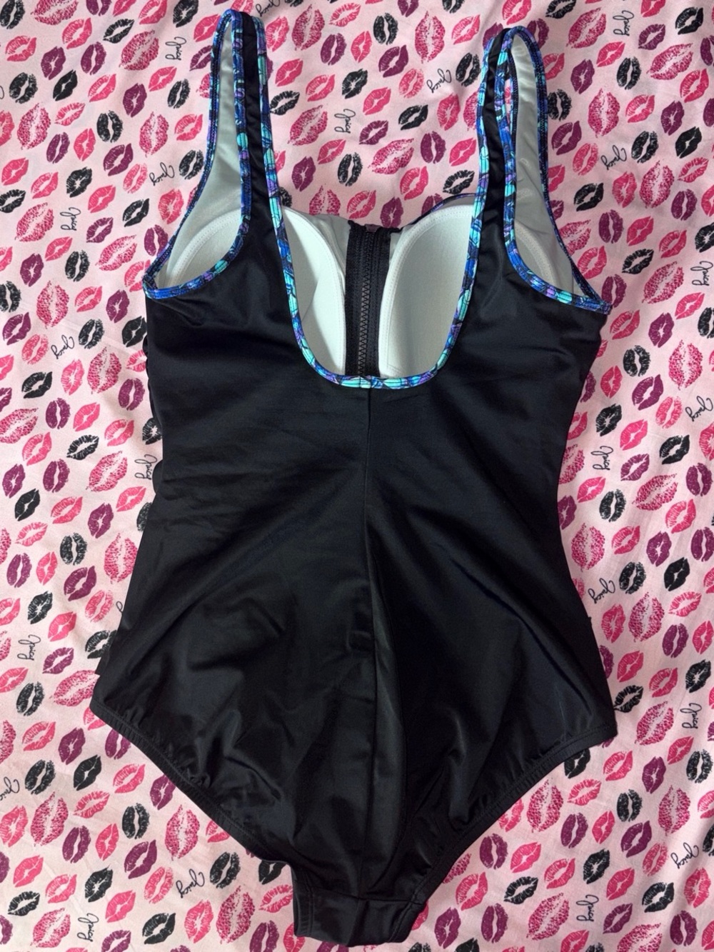 Reebok black one piece bathing suit - Picture 2 of 2